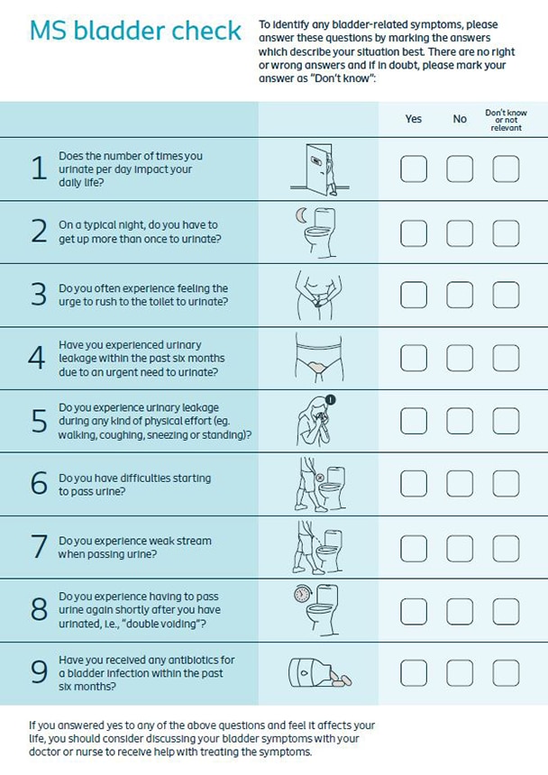 Ms Bladder Check Coloplast Ms Bladder Check Coloplast